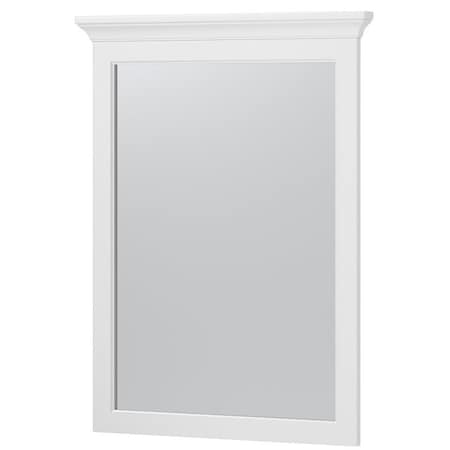 Craft And Main Craft + Main Hollis Series Framed Mirror, 32 in L, 24 in W, White Frame, Hanging Installation HOWM2432