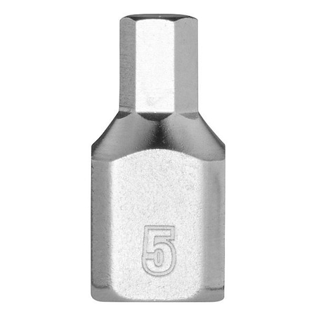 Milwaukee Tool Bit Socket, 1/4" Drive, Chrome, S2 Steel 45-34-1132