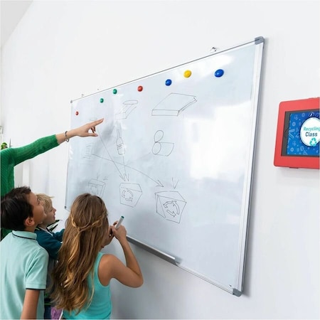 Cta Digital PREMIUM LOCKING WALL MOUNT FOR 10.2IN IPAD 7TH- 10TH & MORE RED PAD-PARAWR