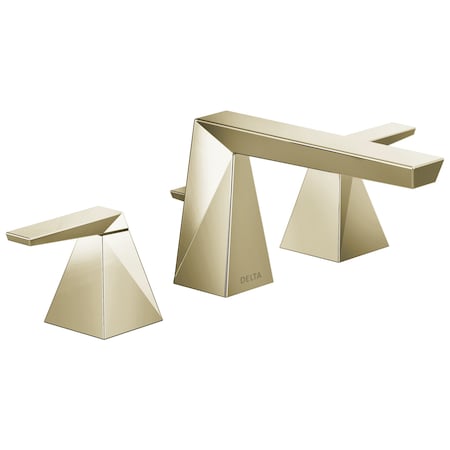 Delta Trillian: Two Handle Widespread Bathroom Faucet 35543-PN-PR-MPU-DST