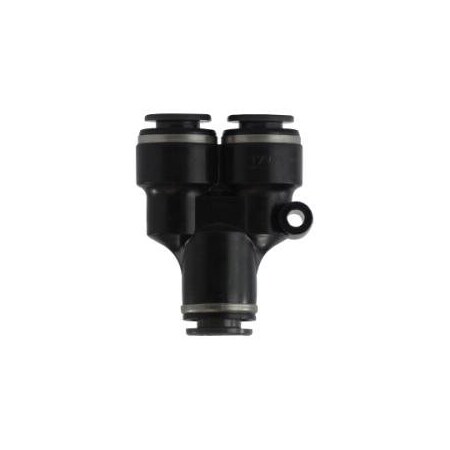 Midland Industries WYE UN 3/8IN PUSH-IN TUBE 3/8IN 3/8IN 620555C