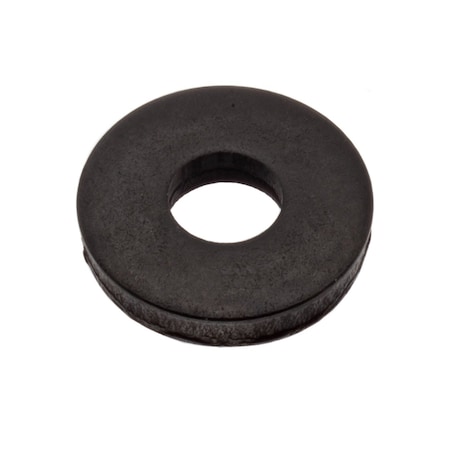 Zoro Select Flat Washer, For Screw Size M8 , Stainless Steel Black Oxide Finish Z8848SS-BX