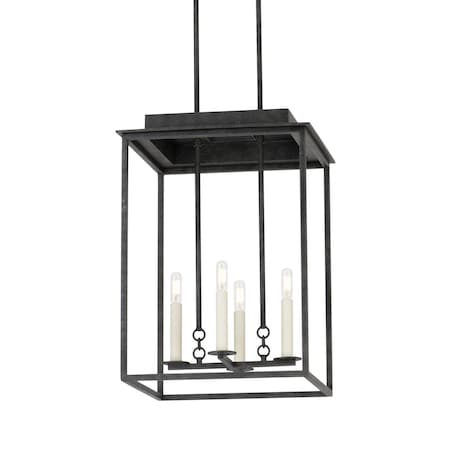 Troy Lighting Hart 4 Light Lantern 16.25 In. French Iron F3116-FRN