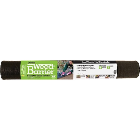 Dewitt Weed Barrier 4 Ft. W. x 50 Ft. L. Pointbond Polypropylene 15-Year Weed Control Landscape Fabric DWB15450