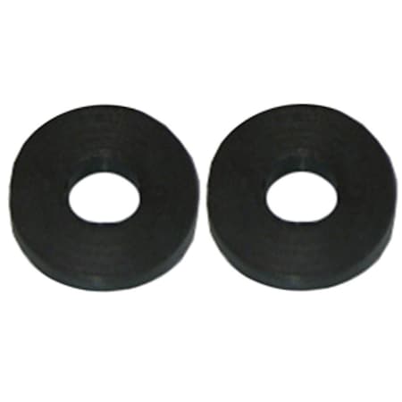 Westlake Pipe & Fittings 17/32'' Black 0 Flat Bibb Faucet Washer, 2 Ct. 02-1102P