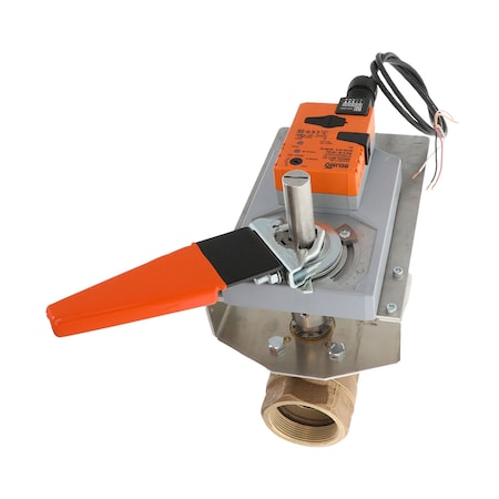 Belimo Valve Assembly, 2in, Non Spring Return B249VS+GMX24MFTX1