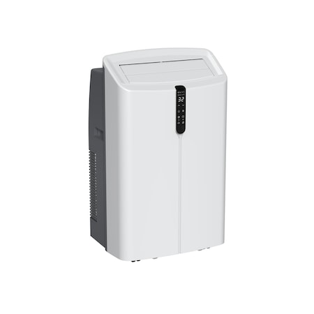 Edendirect 12,000 BTU Portable Air Conditioner Cools with Remote and Dehumidifier in White Sleep Mode, Timer ZROL-A018A-08CD