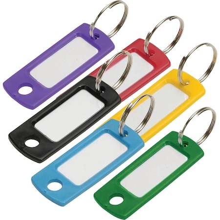 Lucky Line Flexible Plastic Tag 2'' I.D Key Tag 16900