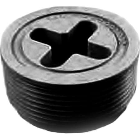 Cmp 25523904000 1.5 in. Josam Plug - Black CMP25523904000