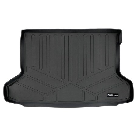 Smartliner All Weather Custom Fit Trunk Floor Mat Cargo Liner for 2016-2022 Honda HR-V, Black SD0193