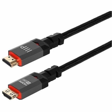 Monoprice 8K CERTIFIED ULTRA HIGH SPEED HDMI CABLE - BRAIDED - HDMI 2.1 8K at 60HZ 44712