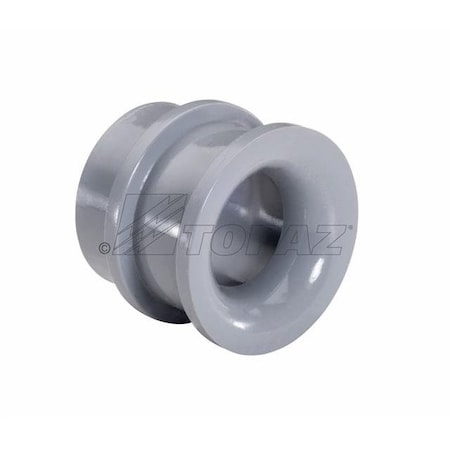 Topaz End Bell, PVC, 1" 1123