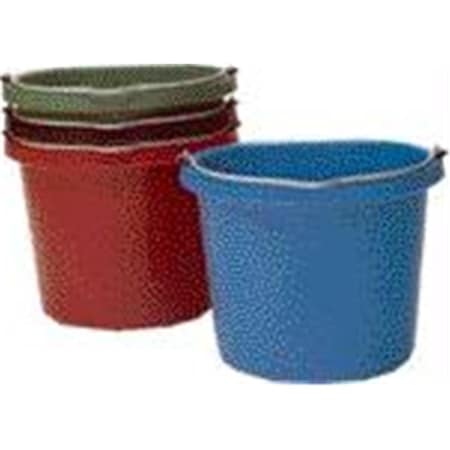 Fortex Industries Flat Back Bucket Economy Fb-1- Blue 20 Quart - FB-1 BLUE 380545