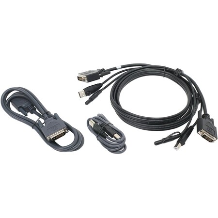 Iogear 6FT DUAL DVI USB KVM CABLE KIT G2L7202UTAA3