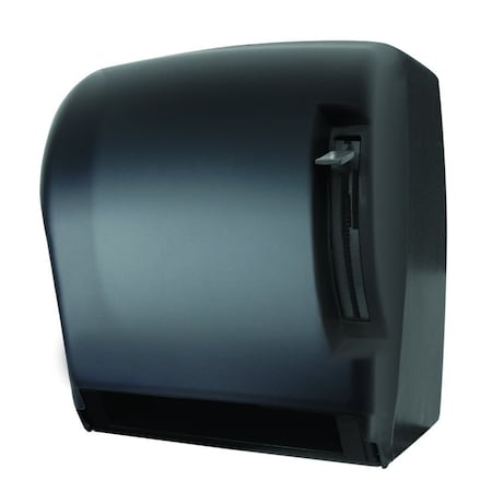 Hapco Elmar Towel Dispenser, Lever, In Black Translucent TD022002