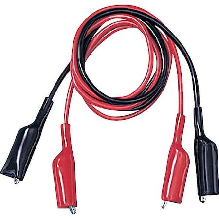 Fieldpiece TestLeads, Black/Red, 600V, Vinyl, 31/2ft ADA2