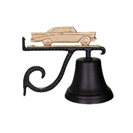 Swivel Cast Bell With Gold Bronze Classic Car Ornament SW389346