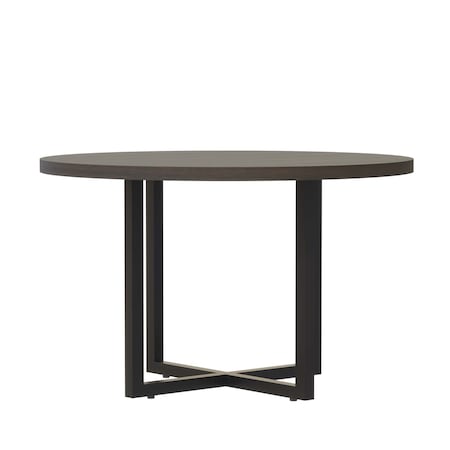Mirella Conference Table, Steel Frame, Black MR42RSTO