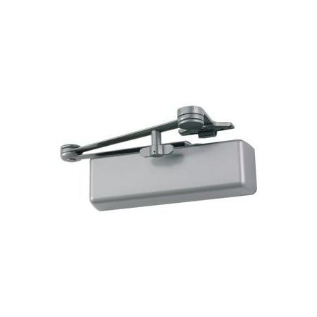 Lcn Closers XP Heavy Duty Door Closer, Hold Open Cush-N-Stop Arm, TBSRT Screw Pack, 689/AL Aluminum Powder Coat 4040XP-HCUSH-AL