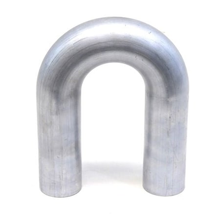 Hps Performance 1-1/4 in OD x 2 in CLR, 180 Degree Aluminum Elbow U Bend Tubing, Mill Finish AT180-125-CLR-2