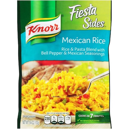 Knorr Professional Knorr Fiesta Sides Mexican Rice Meal, 5.4 Ounce, 8PK 58793