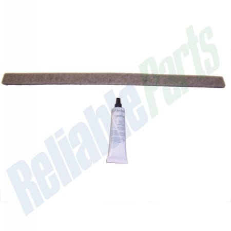 Electrolux Frigidaire Dryer Drum Upper Felt Seal with Adhesive 5303937182