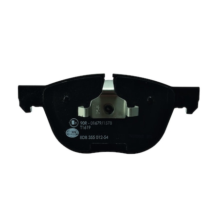 Hella Brake pad set prepared for wear warning indicator T1619 for e.g. BMW 355012541