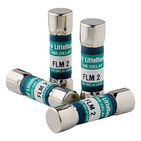 Littelfuse Fuse, 250VAC, CYL, 300mA, 1.5in, Midget, FLM FLM.300