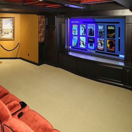 Draper Draper Edgeless Clarion 133" Projection Screen - HDTV, Matt White XT1000VB, - Fixed Screen 255031