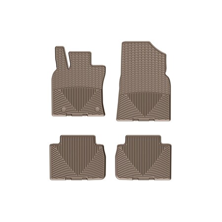 Weathertech Tan, Front and Rear All Weather Floor Mats W463TN-W464TN
