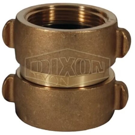 Dixon Rocker Lug, 2-1/2 in, FNPSH Swivel, Brass, Domestic DFR2525