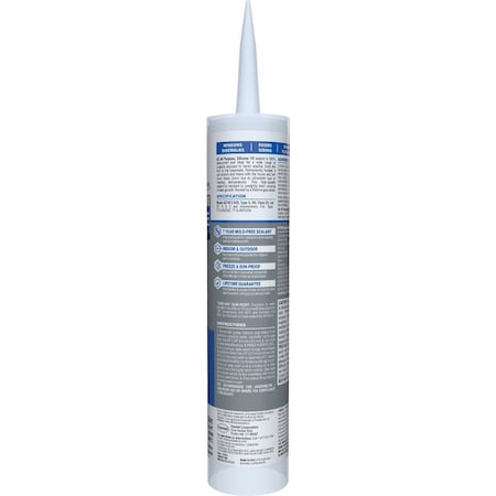 Ge Window & Door All-Purpose Sealant Clear 10.1 Oz. Cartridge 2795576