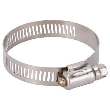 Prosource Interlocked Hose Clamp, Stainless Steel, Stainless Steel HCRSS28