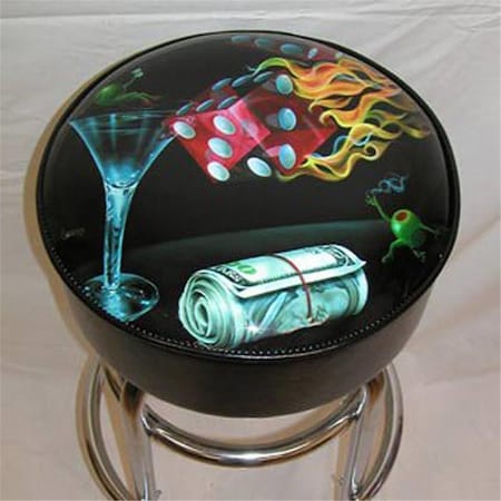 Powerhouse Shootin The Wad Bar Stool PO2640689