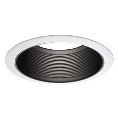 Eaton Lighting RE Baffle Trim, Aluminum Body, BlackWhite 6100BB