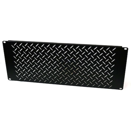 Deejay Led 4u-Space Standard Width Rack Panel with Air Vent Patterned Face TBH4UBP