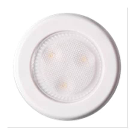 Westek 2PK WHT Comp Puck Light BL-PUTN-W2