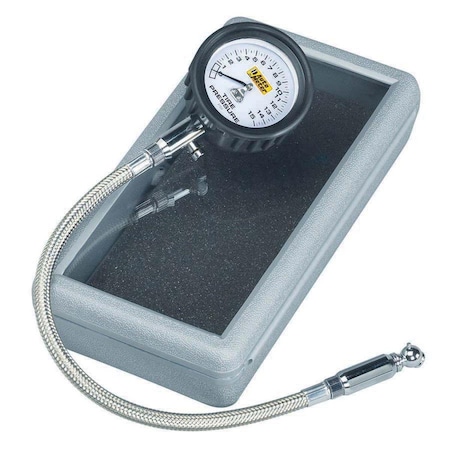 Auto Meter 2159 Tire Pressure Gauge 015 PSI Analog with Bleed Valve ATM2159