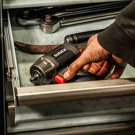 Sunex 3/8 in Drive Magnesium Composite Impact Wrench SX3802