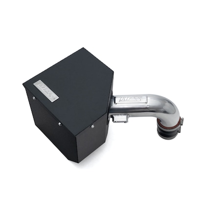 Hps Performance Air Intake Kit with Heat Shield, Polished, 827-786P