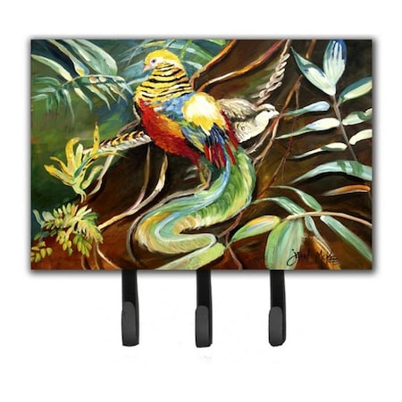 Carolines Treasures Mandarin Pheasant Leash and Key Holder JMK1014TH68