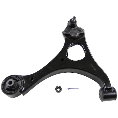 Moog Front Right Lower Suspension Control Arm and Ball Joint Assembly, RK620383