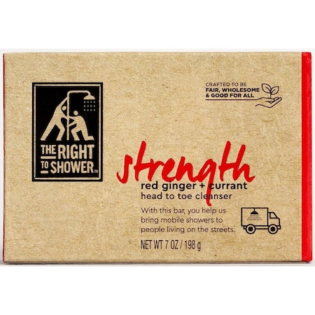 The Right To Shower Strength Red Ginger and Currant Bar Soap, 7 Ounce, 36PK 67499681