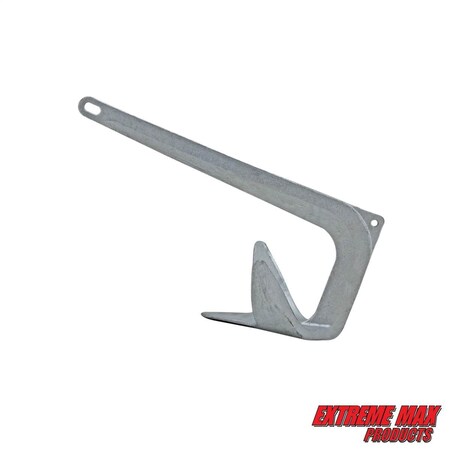 Extreme Max 3006.6533 BoatTector Galvanized Claw Anchor - 11 lbs. 3006.6533