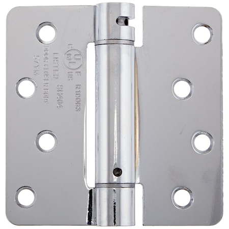 Patioplus 4 x 4 x 0.25 in. Spring Hinge Steel-US26 PA829770