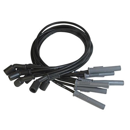 Msd Co. 32813 Spark Plug Wire Set, Black M46-32813