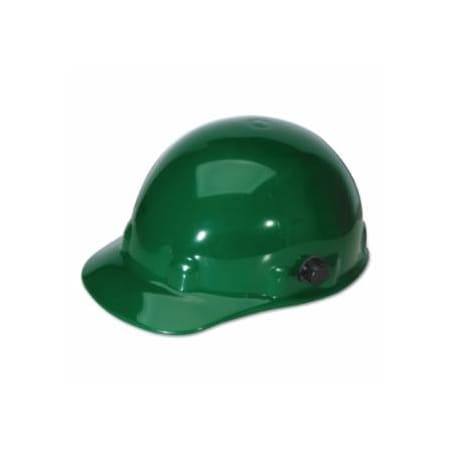 Honeywell Fibre-Metal E2 Hard Hats with Model 4000 Quick-Lok Mounting System, SuperEight, Green 280-E2QSW74A000