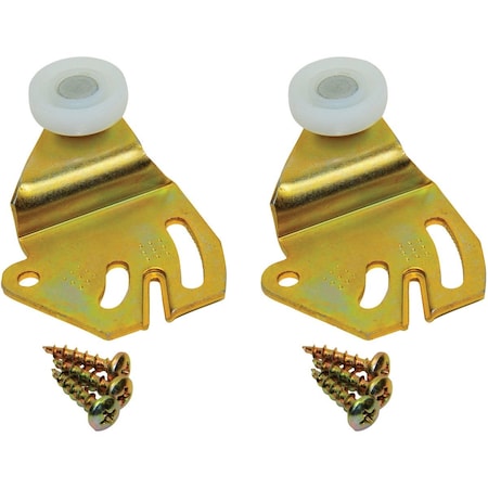 Johnson Hardware 3/8'' Offset Hanger Bypassing Hardware, 2-Count 2238PPK2