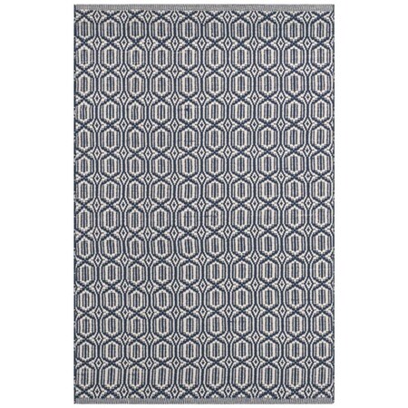 Safavieh Montauk Small Rectangle Area RugIvory & Navy 3 x 5 ft. MTK333B-3