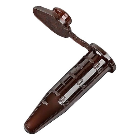 Globe Scientific Microcentrifuge Tube, Amber, PK500 111554A